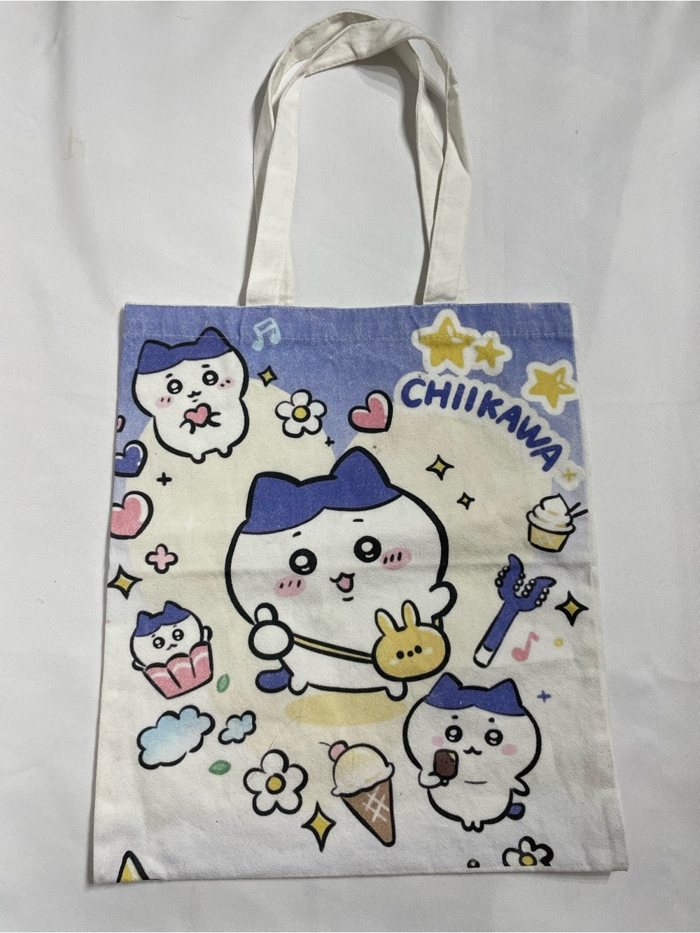 Chiikawa Hachiware Canvas Tote Bag